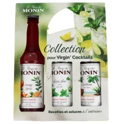 Coffret de Sirops pour Cocktails sans alcool (3 x 250 ml)