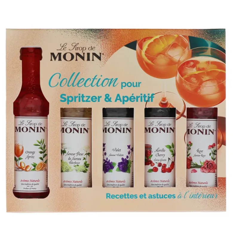 Coffret de sirops pour Spritz et Apéritif (5 x 50 ml)