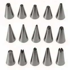 Coffret 52 douilles décors fins inox