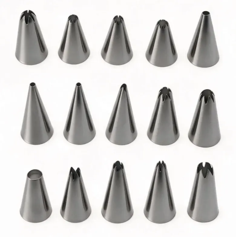 Coffret 52 douilles décors fins inox