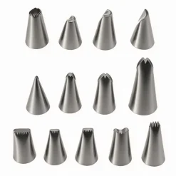 Coffret 52 douilles décors fins inox