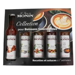 Coffret sirops pour boissons gourmandes (5x50 ml)
