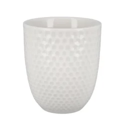 Coffret théière + tasses en céramique blanche - 900 ml