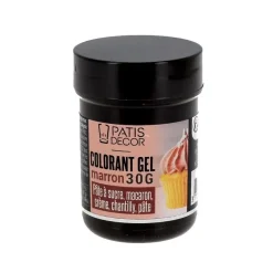 Colorant en gel marron - 30 g - DDM 07/26