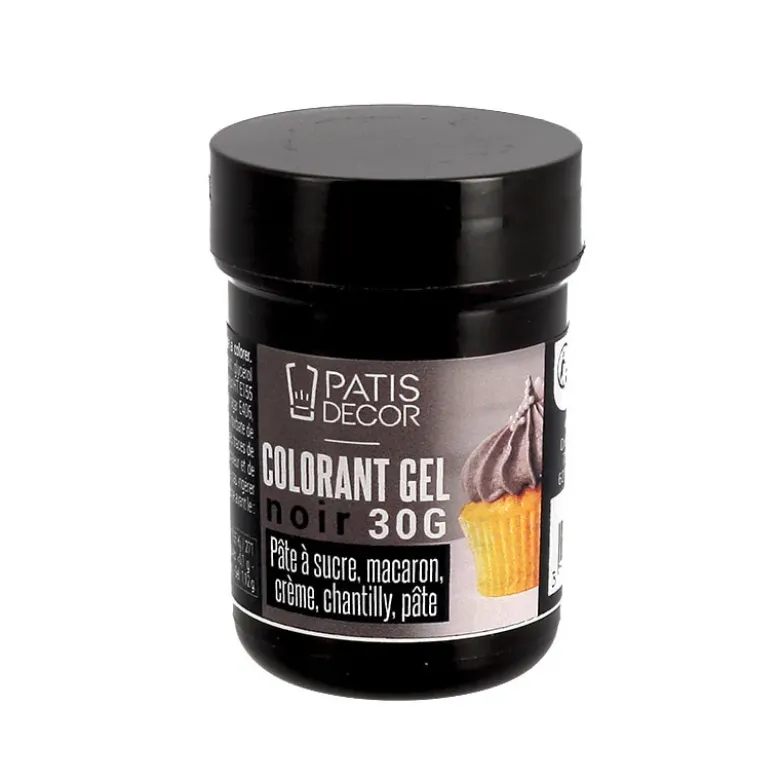 Colorant en gel noir - 30 g
