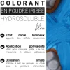 Colorant en poudre irisé bleu ciel - 5 g