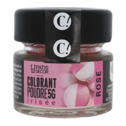 Colorant en poudre irisé rose - 5 g