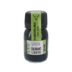 Colorant liquide hydrosoluble vert olive 30 ml