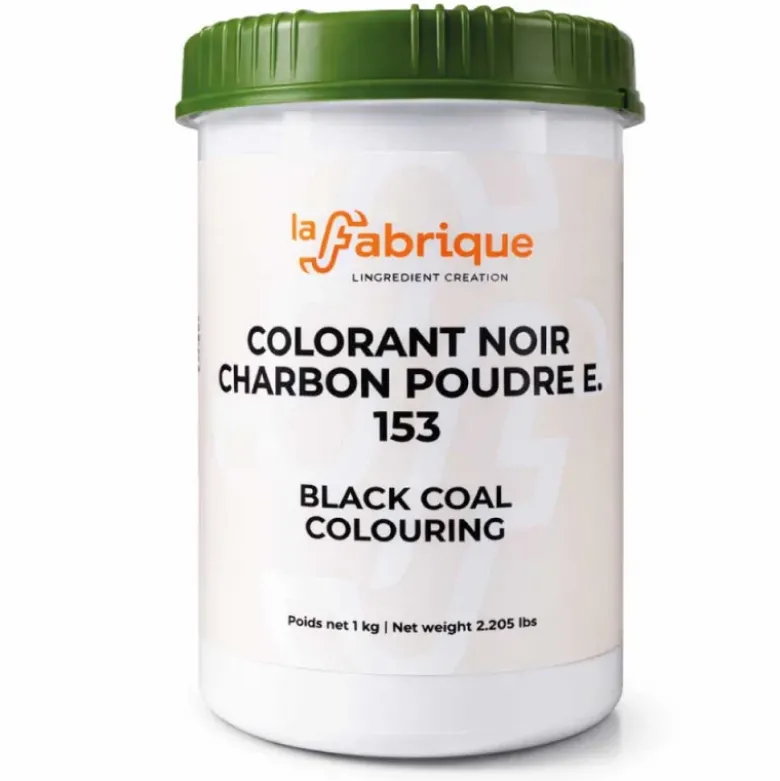 Colorant poudre alimentaire Noir Végétal 100 g