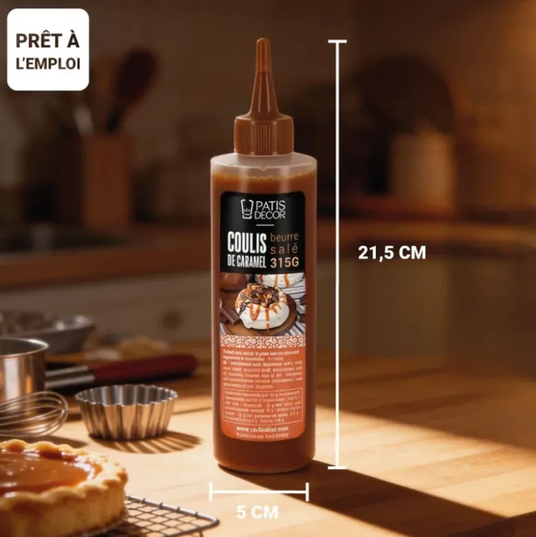 Coulis de caramel beurre salé 315 g