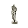 Couple de mariés argent solennel 30 cm