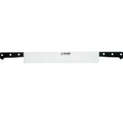 couteau à fromage 2 mains lame inox 40 cm