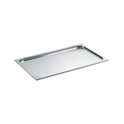 couvercle inox sans poignée GN 1/9 - pour bac gastronorme sans anse