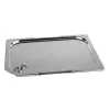 couvercle inox étanche GN 1/2 - pour bac gastronorme avec anses fixes ou escamotables