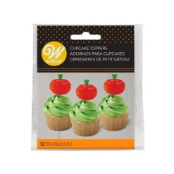 Cupcake Toppers citrouille Wilton (x12)
