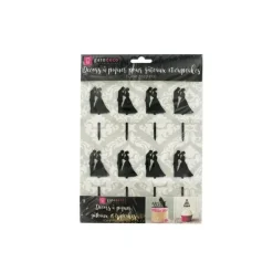 Cupcake Toppers Couples (x 8)