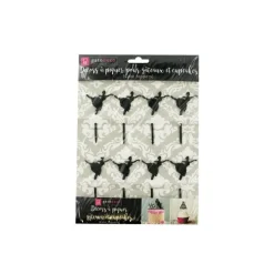 Cupcake Toppers Danseuse (x 8)
