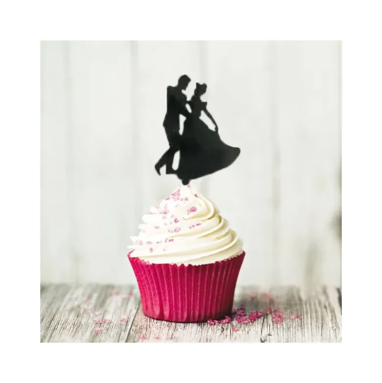 Cupcake Toppers Valse (x 8)