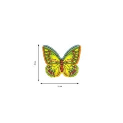 Décor azyme papillons assortis (x260)