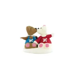 Décor comestible Ours bisous
