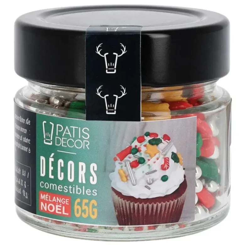 Décors comestibles mélange noël 65 g