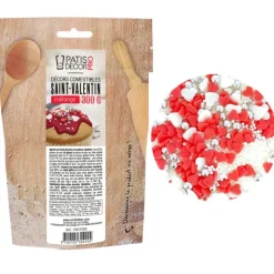Décors comestibles Saint Valentin assortis 300 g