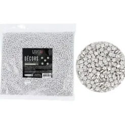 Décors comestibles étoiles argentées 1 kg