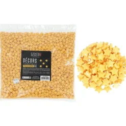 Décors comestibles étoiles dorées 1 kg