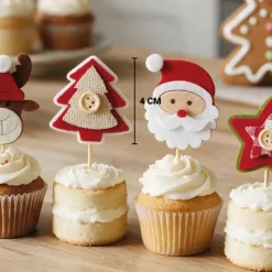 Décors de Noël en feutrine thème 2 (x10)