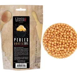 Décors perles dorées comestibles 300 g