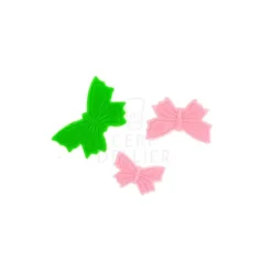 Découpoirs éjecteurs Papillons assortis Patisdécor (x 3)