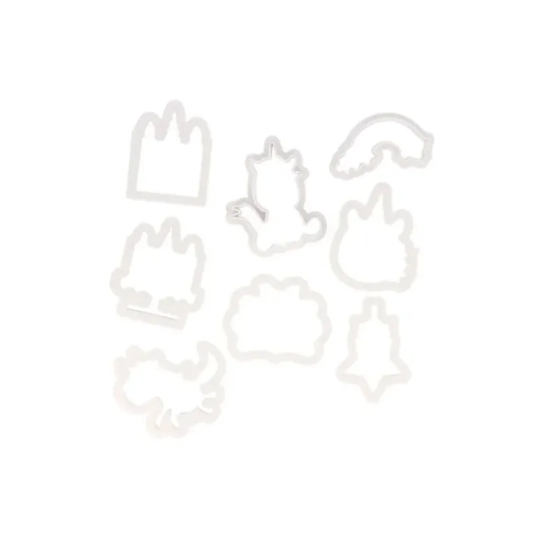 Découpoirs licorne assortis (x 8)