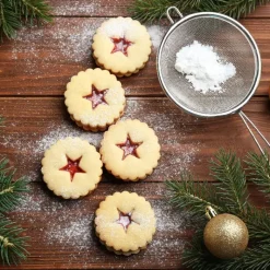 Découpoirs linzer inox assortis (x3)