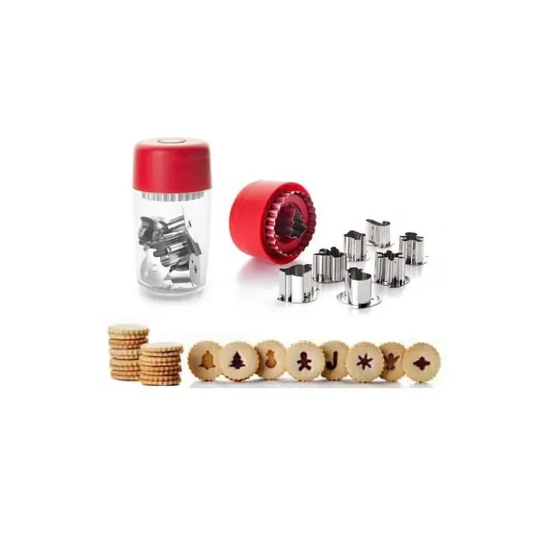 Découpoirs linzer Noël assortis (x 8)