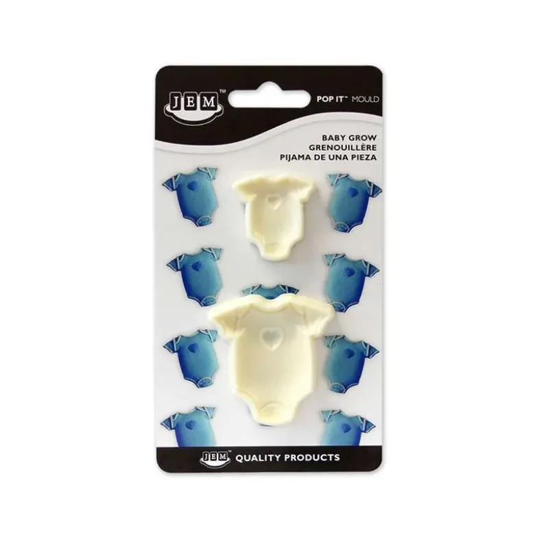 Découpoirs relief layette bébé (x2)
