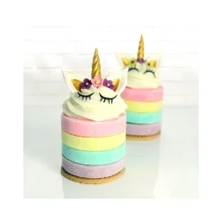 Découpoirs relief Licorne assortis (x3)