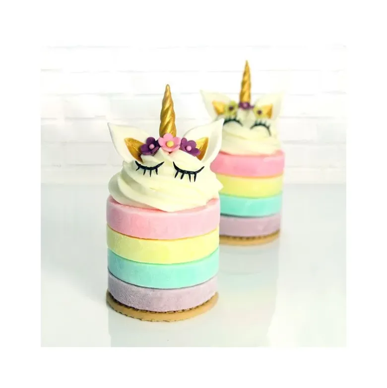 Découpoirs relief Licorne assortis (x3)