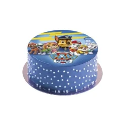 Disque azyme Pat' Patrouille bleu 20 cm