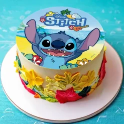 Disque azyme Stitch plage 20 cm