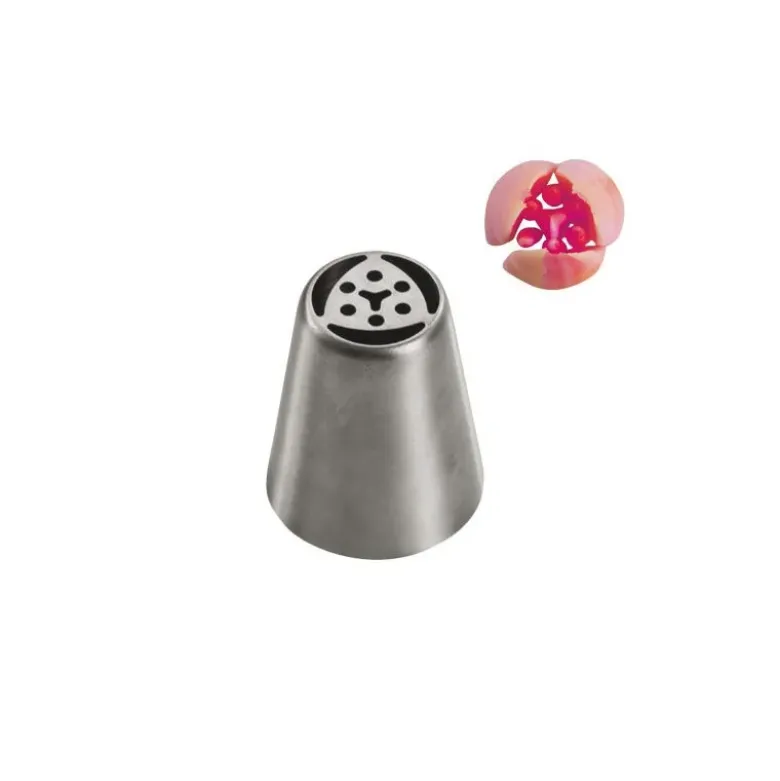 Douille à fleur inox n° 4