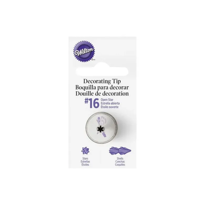 Douille étoile ouverte n°16 Wilton