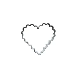 Emporte-pièce cœur cannelé 4,7 cm