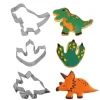 Emporte-pièce Dinosaures assortis (x3)