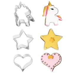 Emporte-pièce Licorne assortis (x3)