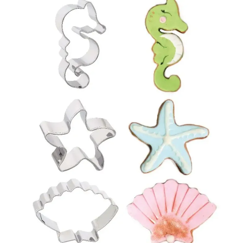Emporte-pièce Mer assortis (x3)