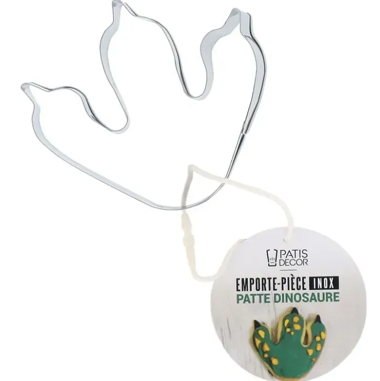 Emporte-pièce patte de dinosaure 7 cm