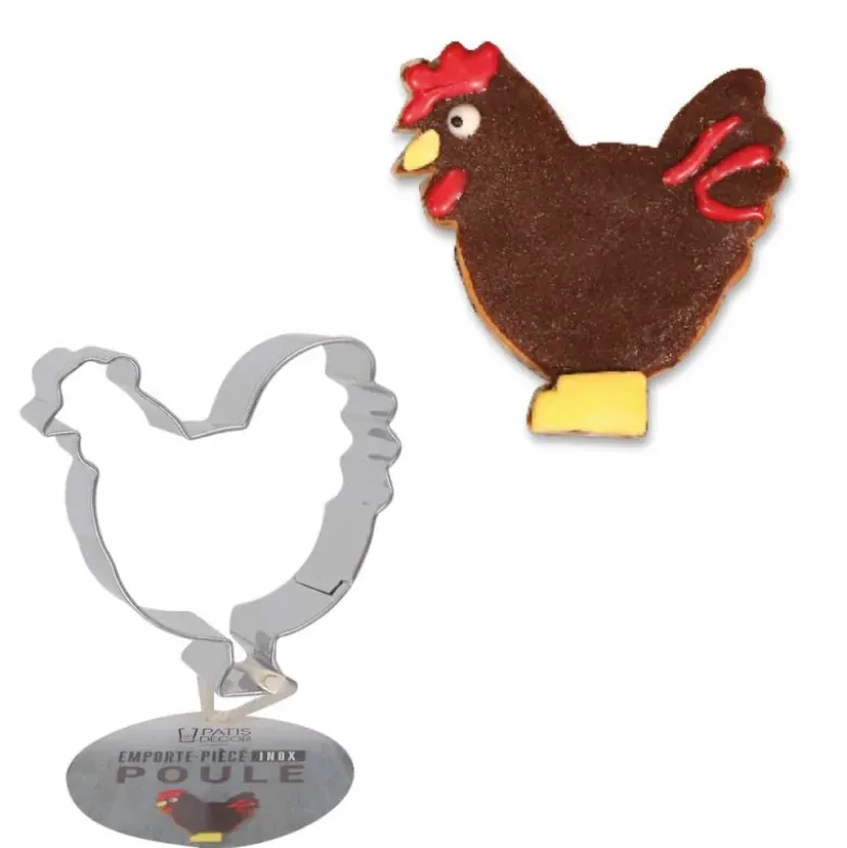 Emporte-pièce poule