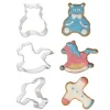 Emporte-pièces Naissance assortis (x3)