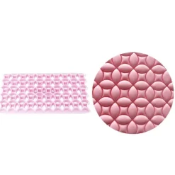 Empreinte effet matelassé cercles Patisdécor