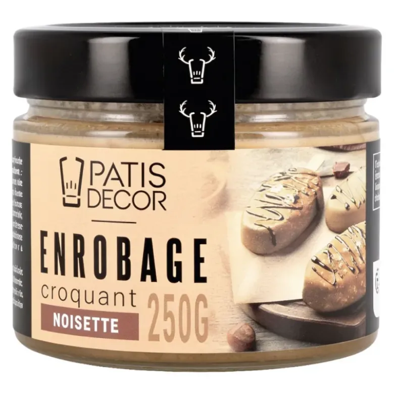 Enrobage croquant goût noisette - 250 g